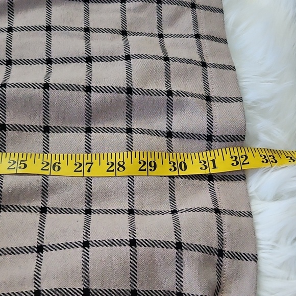 Maurices Tan and Black Check Duster Blazer - Picture 12 of 12